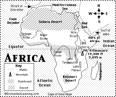 Africa Map Quiz