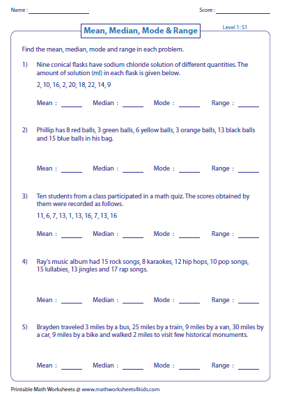 32 Mean Median Mode Worksheet - Free Worksheet Spreadsheet