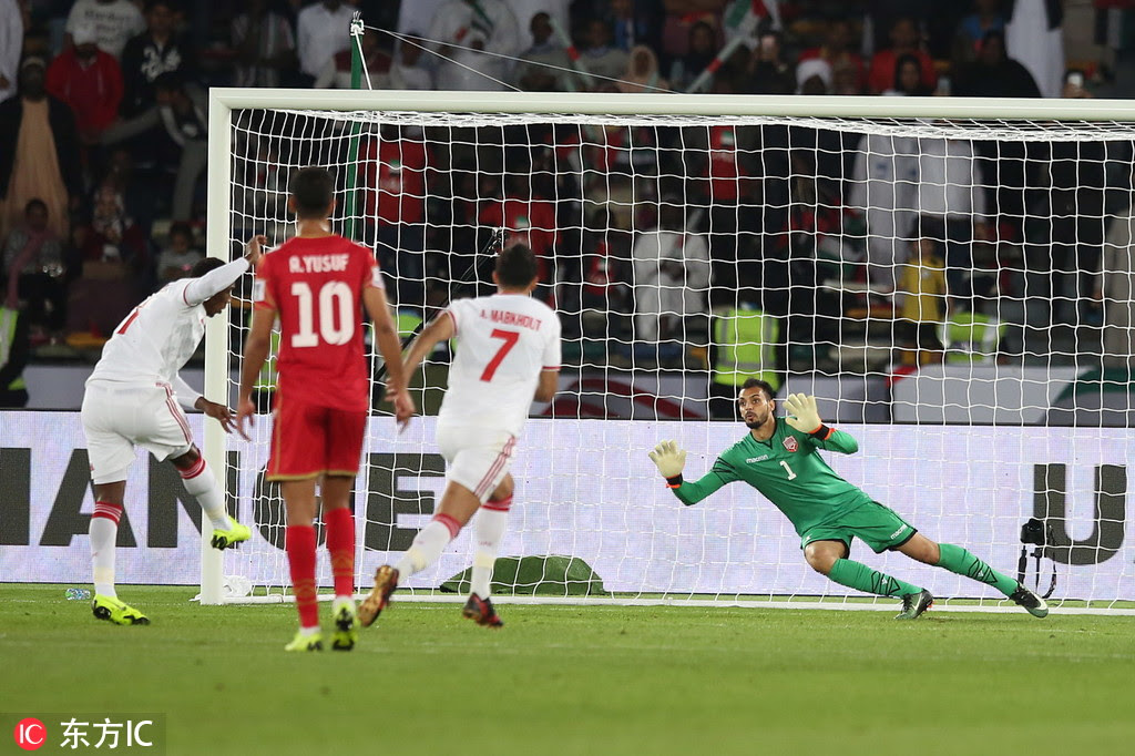 Host Uae Draws 1 1 With Bahrain In Asian Cup Kickoff Chinadaily Com Cn