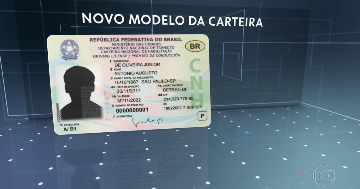 Jornal Nacional - Nova carteira de habilitação terá chip 