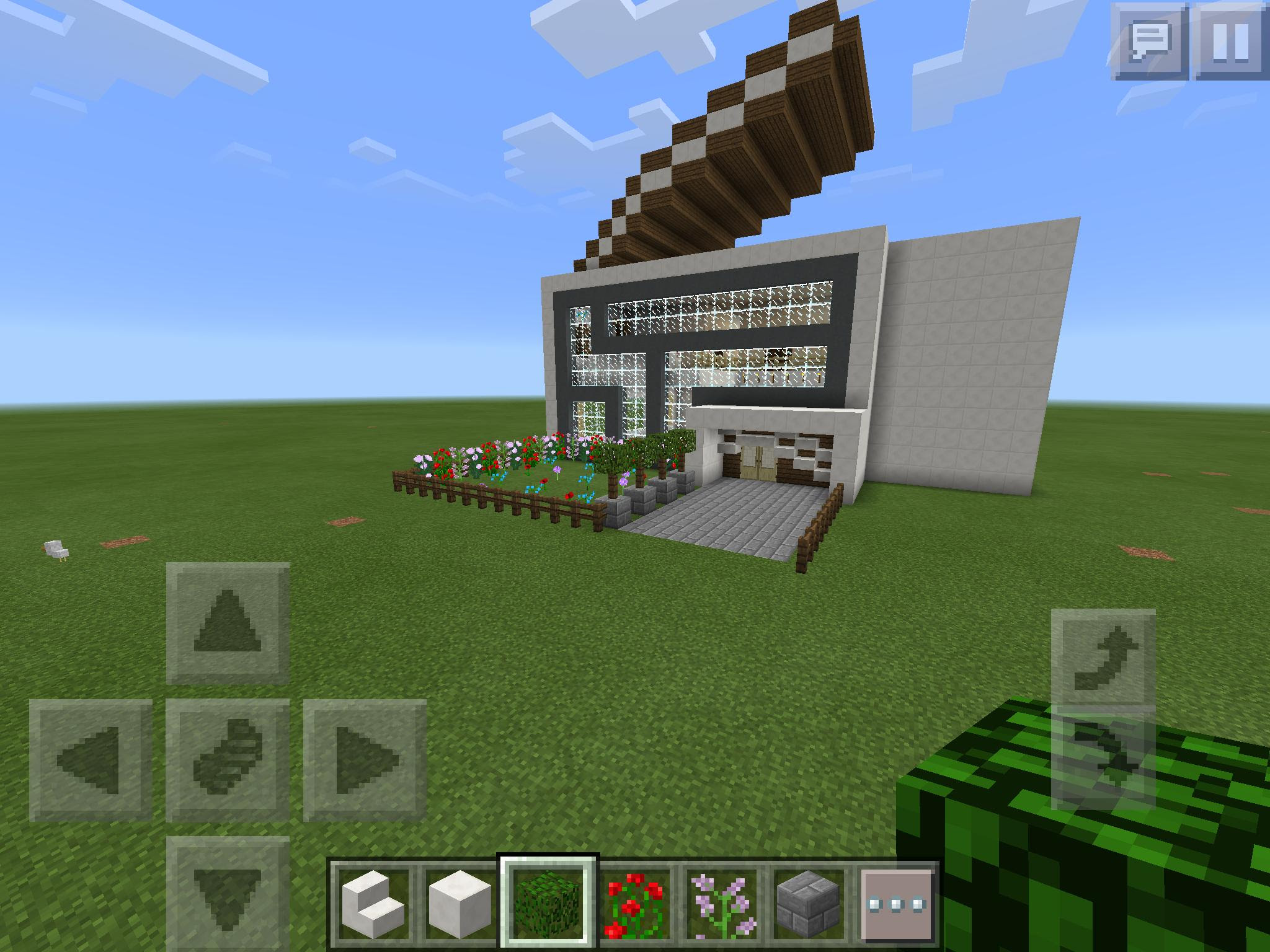 Modern House Design Minecraft Pe Modern House