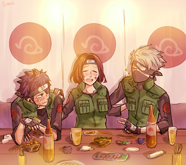 うちはオビト はたけカカシ のはらリン 14 Pixiv年鑑 B