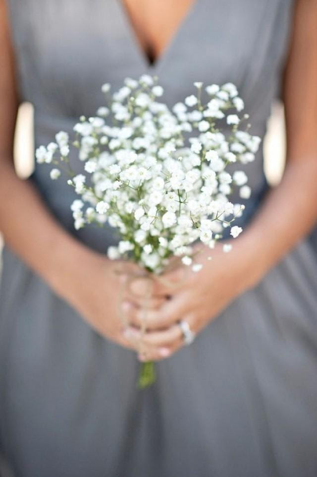 Wedding Bouquet - Small Baby's Breath Bouquet #2062168 - Weddbook