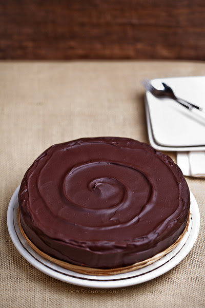 chocolate cake recipe. [chocolate armagnac cake