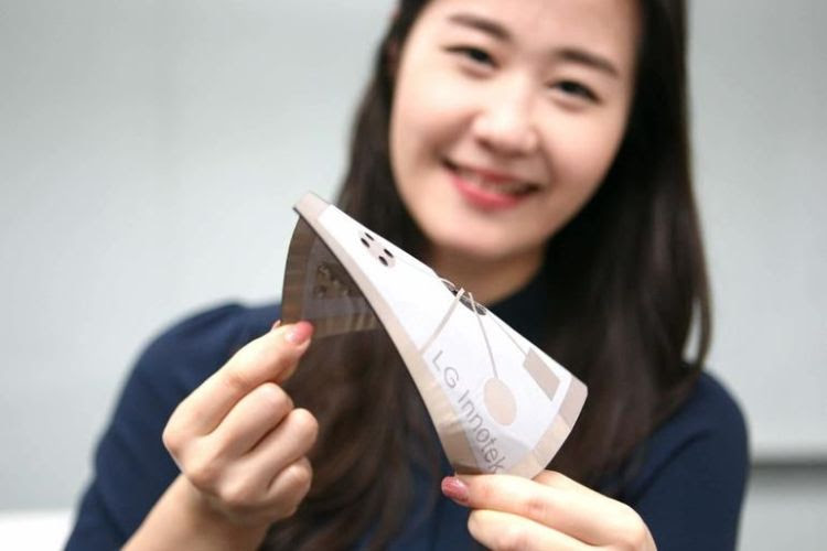  LG’s flexible pressure sensor