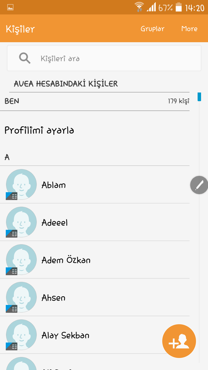 Contacts Contacts
