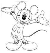 Disney Characters Step By Step Drawing Tutorials