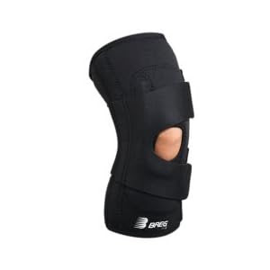 Breg Lateral Stabilizer Knee Brace-Left-Neoprene-Without Hinges