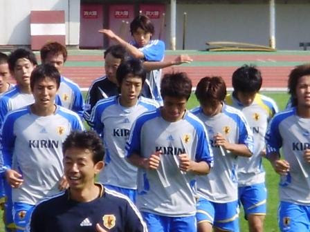 サッカー日本代表合宿練習見学 ひえるんです 楽天ブログ