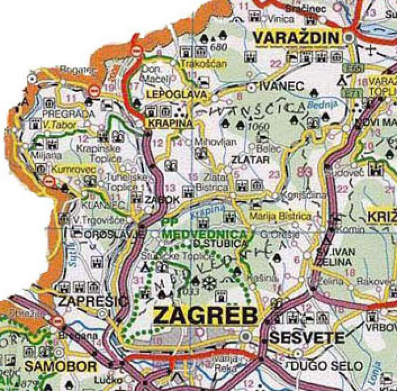 kringa karta Motorcycle routes kringa karta