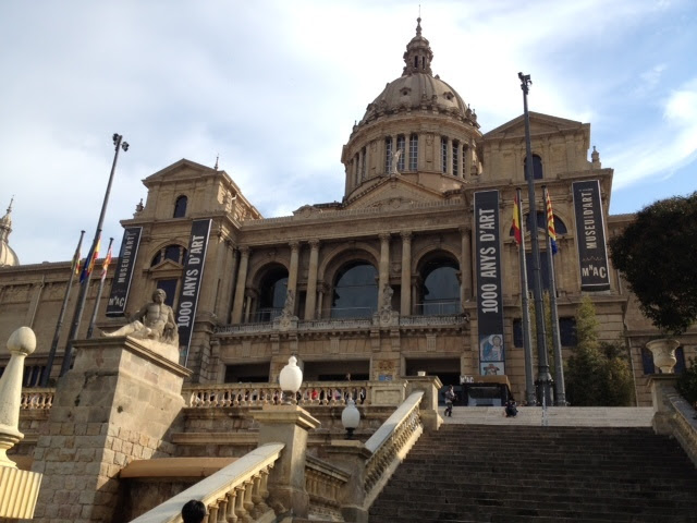 スペイン観光ブログ バルセロナ カタルーニャ美術館