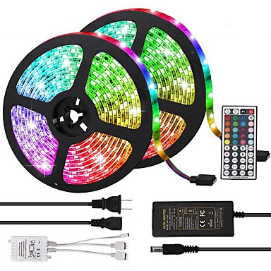 led lights with remote target