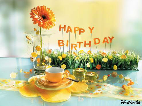 Birthday Wishes With Flowers. Free Happy Birthday eCards 