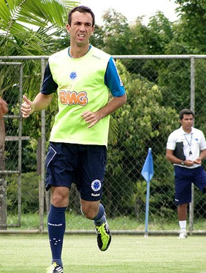 thiago ribeiro cruzeiro treino (Foto: Lucas Catta Prêta / Globoesporte.com)