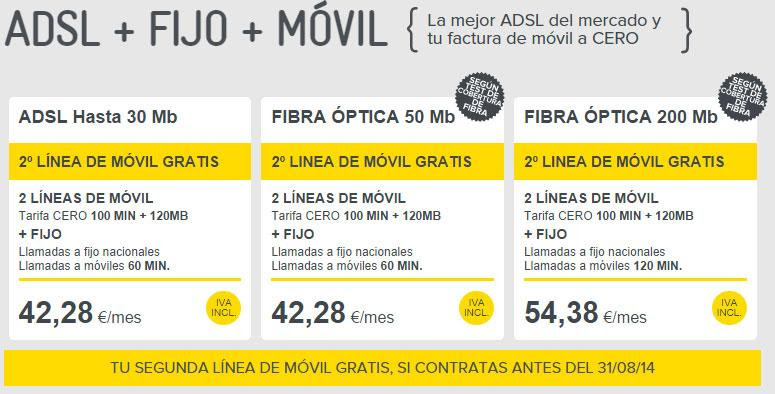 ... nuevos clientes podrán optar por dos opciones a la hora de contratar