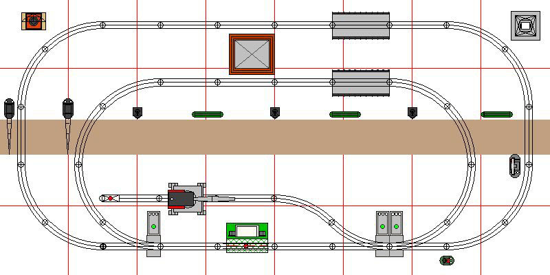 Model Train Layouts 4x8 Model train layouts ideas