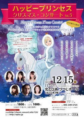クリスマスは親子ハッピーに 12月15日 北とぴあ つつじホールにて 横浜で大好評のプリンセスコンサートシリーズ東京初開催 0 1歳は参加無料の音楽 コンサート 株式会社ライズサーチ プレスリリース配信代行サービス ドリームニュース