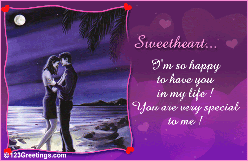 Sweetheart Im So Happy To Have You In My Life Pictures Photos And Images For Facebook Tumblr Pinterest And Twitter