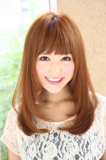 髪型 ロング ストレート 美しい髪