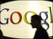 Google logo, AP