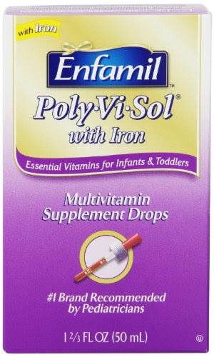 Enfamil Poly Vi Sol Multivitamin Supplement Drops With Iron For Infants And Toddlers 50 Ml Shop In Usa Ksmhfdsjfn