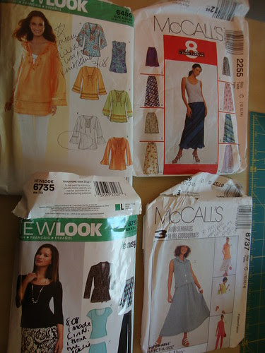 Cut patterns batch B