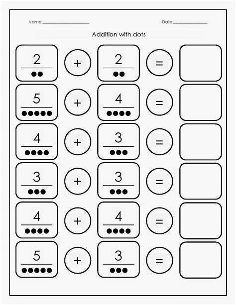  free printable kindergarten math worksheets
