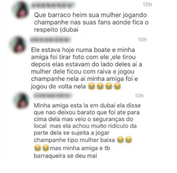 Fã relata episódio com Thyane Dantas no Instagram (Foto: Reprodução/Instagram)