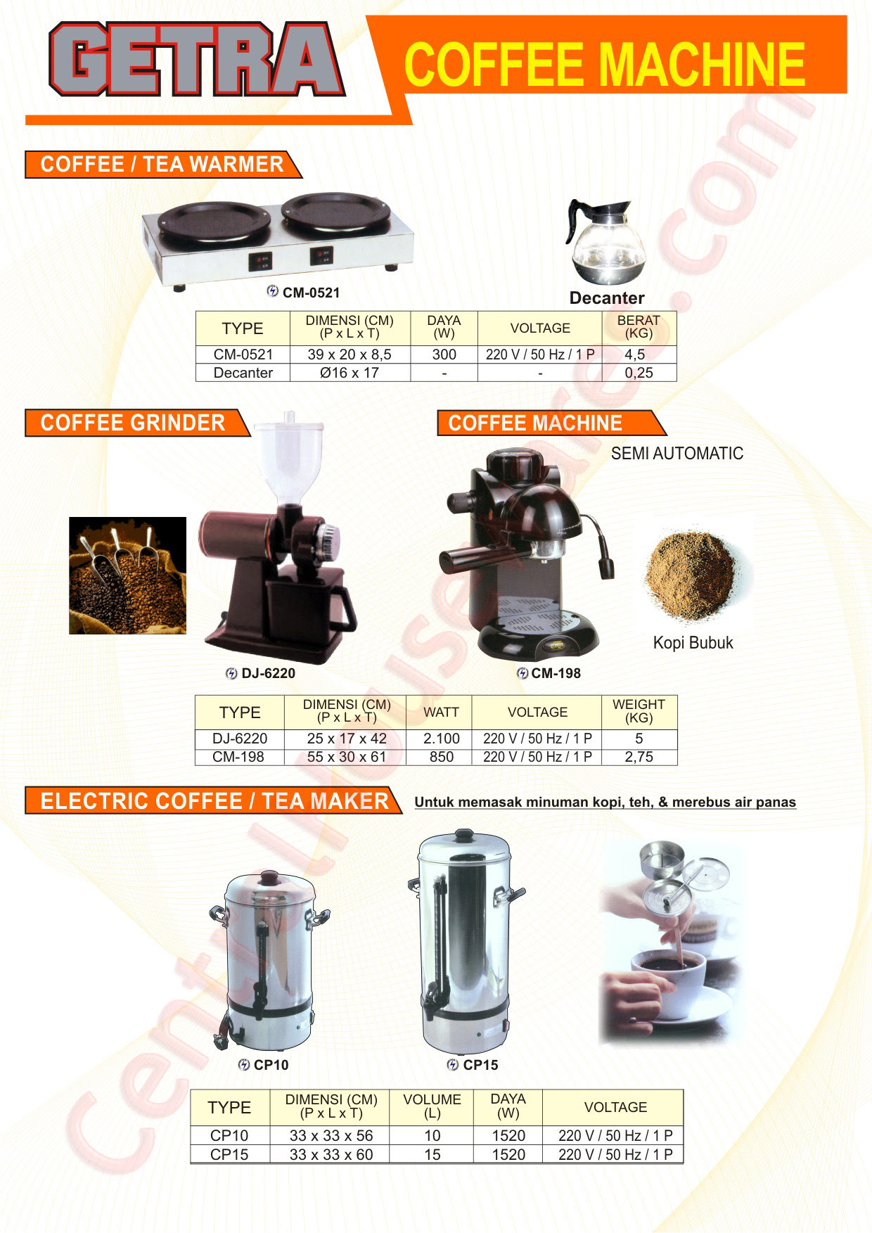 GETRA Kitchen Equipment GETRA Kitchen Equipment