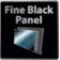 Fine Black Panel