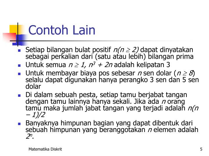 PPT - Induksi Matematika PowerPoint Presentation - ID:4714757