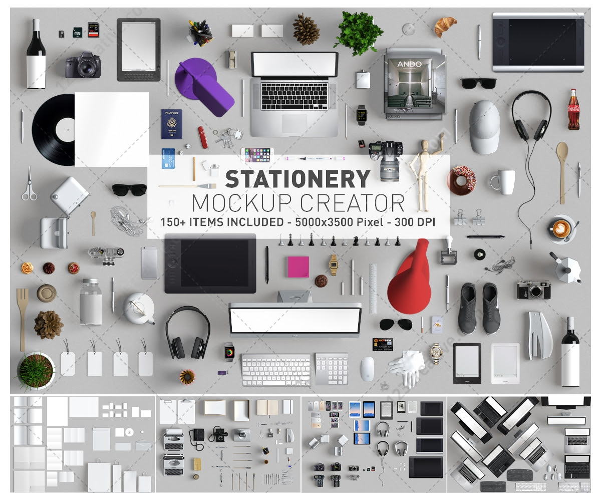 Download Stationery mockup creator - mockup scene creator ...