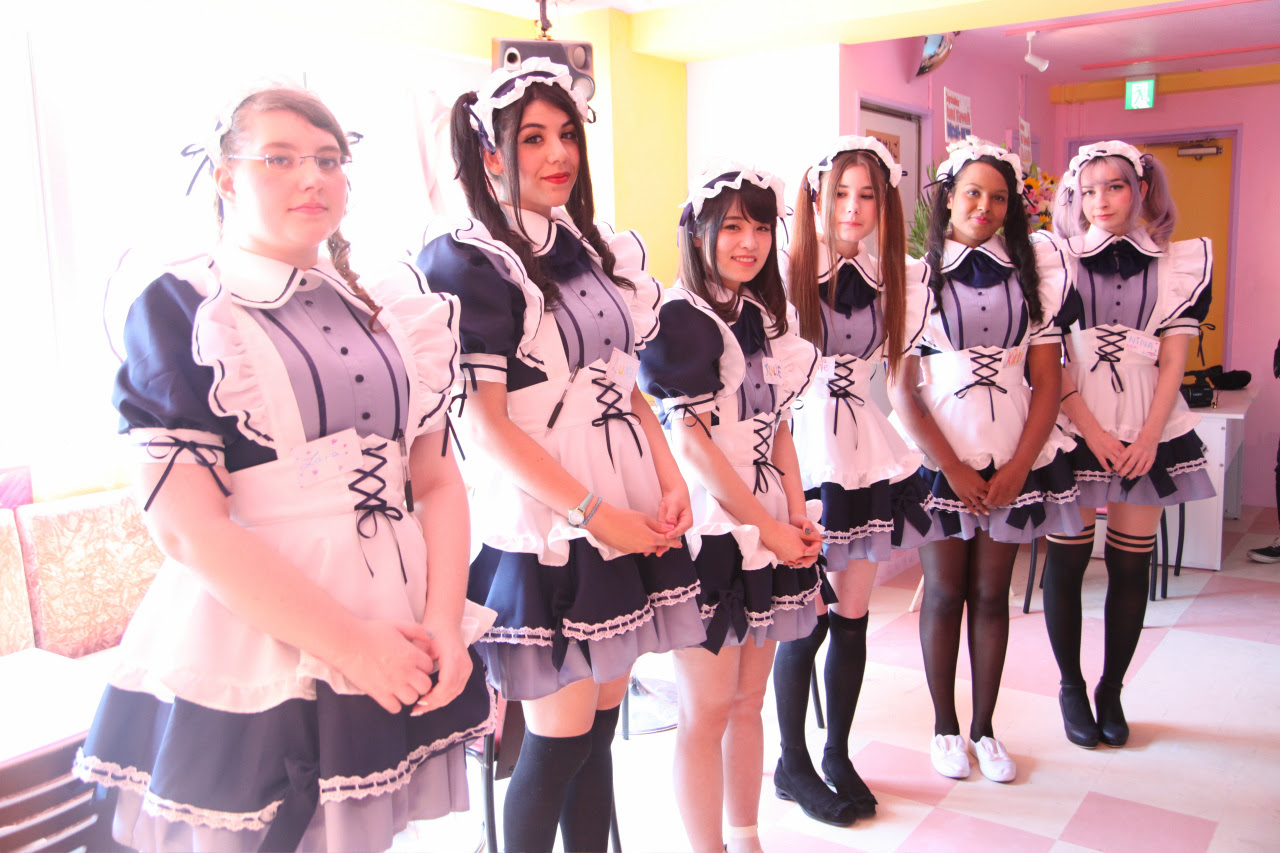 外国人メイドカフェが秋葉原にオープン 可愛いメイドが各国より勢揃い カタコトなのがまたいい ゴゴ通信ゴゴ通信