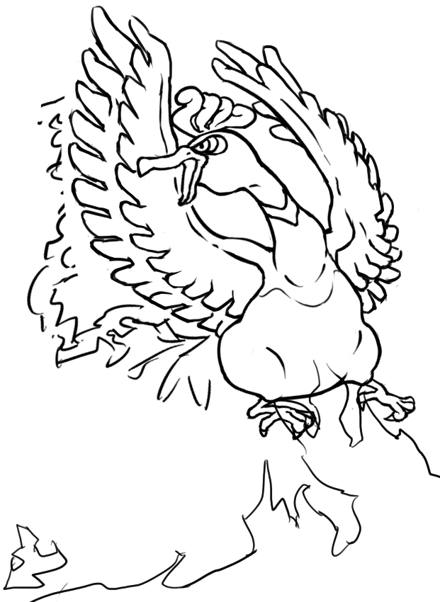 50年以上 鳳凰 イラスト ポケモン