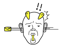 問い合わせのイラスト素材 イラスト素材 パンコス