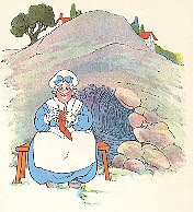 THE OLD WOMAN UNDER A HILL