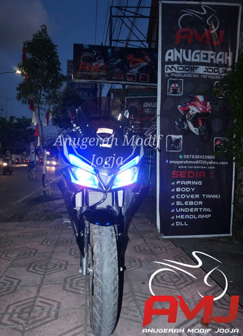 Full Fairing OLD CB150R Ala CBR250RR Mix Ninja Fi