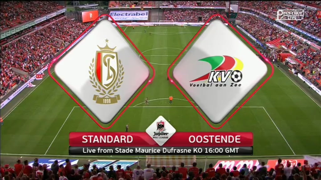 Futbol Jupiler League 15 16 Standard Liege V Kv Oostende 23 08 2015