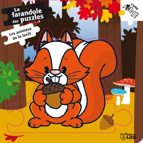 La Farandole des Puzzles : Les Animaux de la Forêt - Dès 2 ans ( périmé )