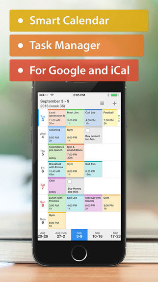 تطبيق Calendars 5 تقويم احترافي بمزايا كثيرة