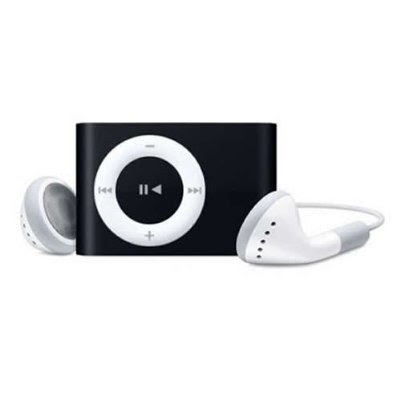 BLACK 2gb clip on MP3 player
