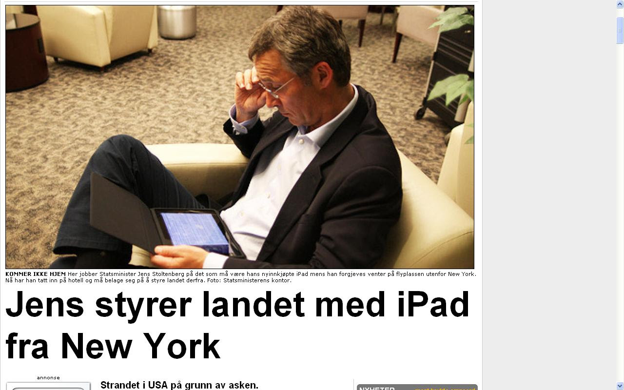 dagbladet melder