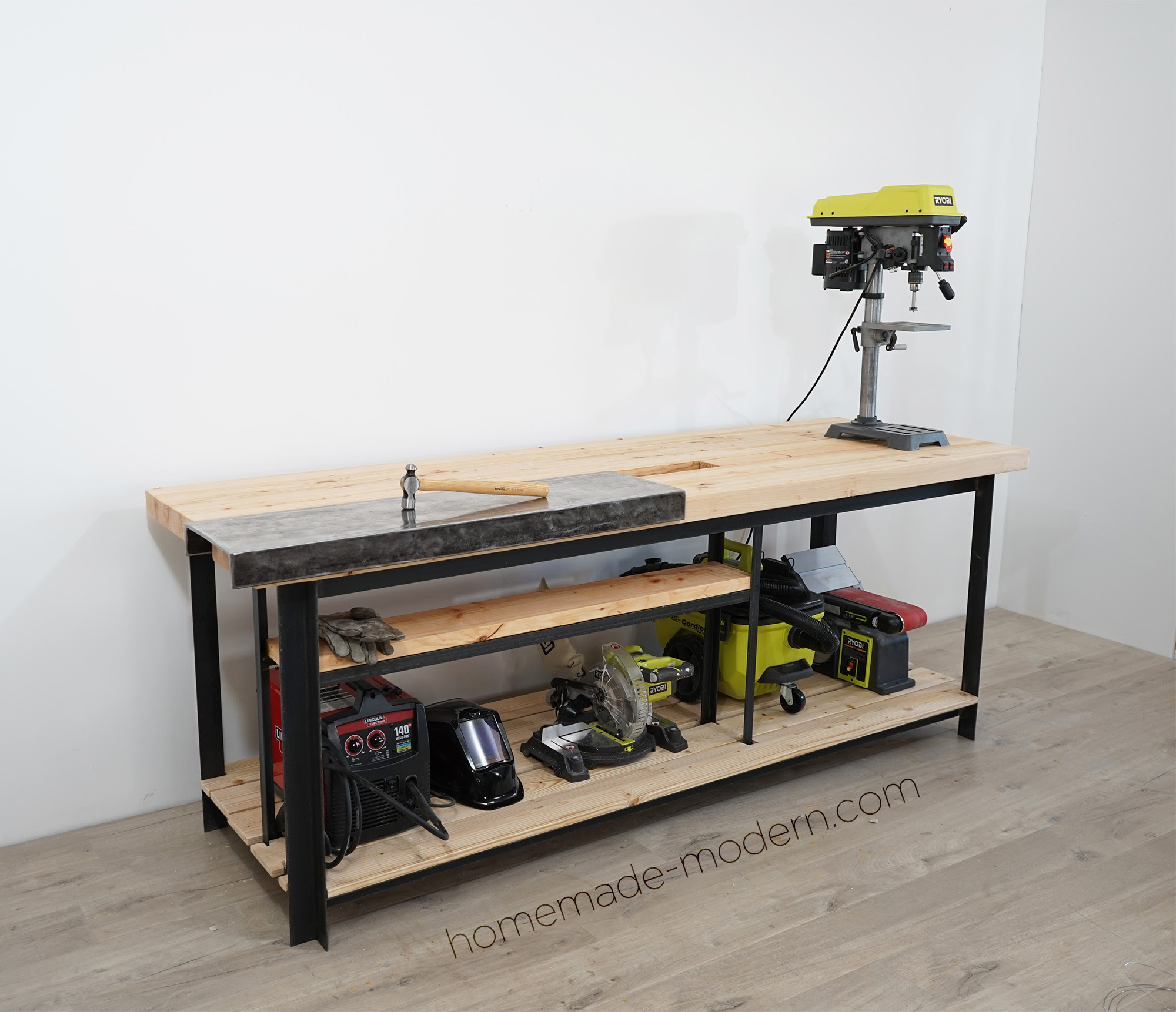HomeMade Modern EP132 DIY Makers' Workbench
