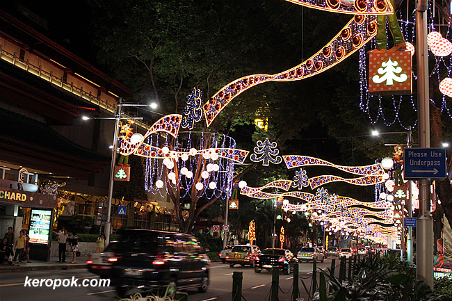 Orchard Road Christmas Lights