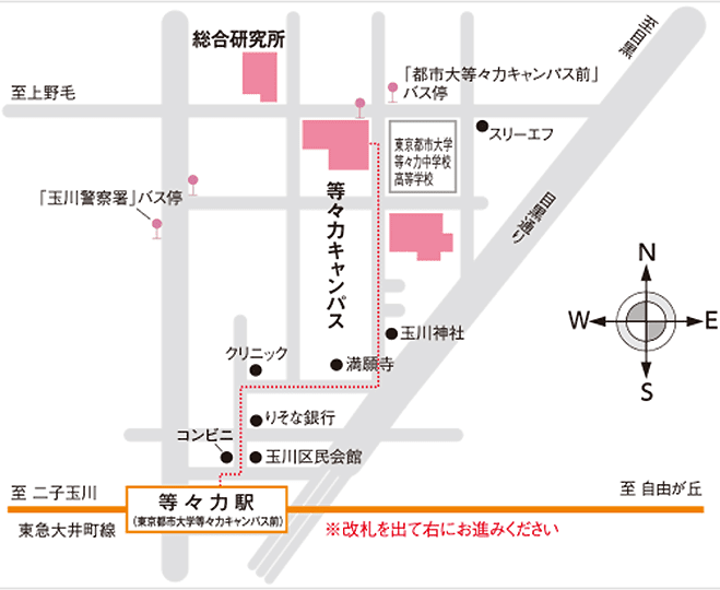 アクセス L 東京都市大学 総合研究所