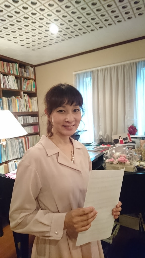 タカラジェンヌ青山雪菜さんと チェンバリストのつぶやき