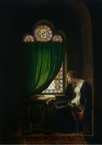 Fleury François Richard, Valentine of Milan weeping for the death of her husband Louis of Orléans, c. 1802