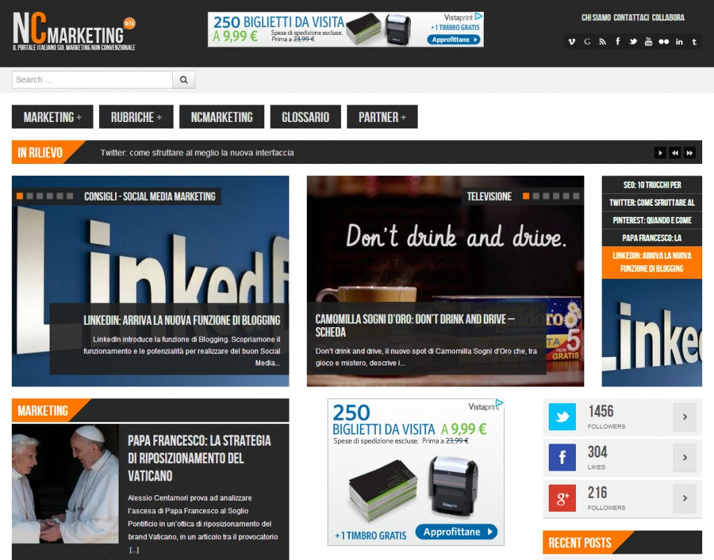 Curriculum vitae azienda agricola