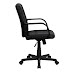 Black Leather Office Chairs - Flash Furniture Black Leather Office Guest Chair ... - Our range includes luxurious leather and premium soft faux leather executive chairs, chairman chairs.