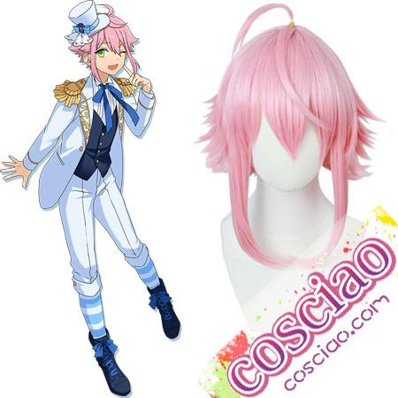 姫宮桃李 コスプレウィッグ あんスタ かわいい ピンク色 耐熱かつら 高品質 通販